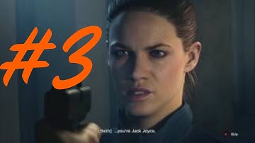 Quantum Break Walkthrough | Act 1 | Part 3  | Hard Mode | Xbox One |