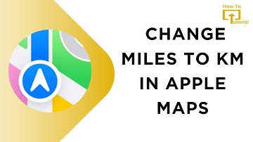 How to Change Miles to KM in Apple Maps