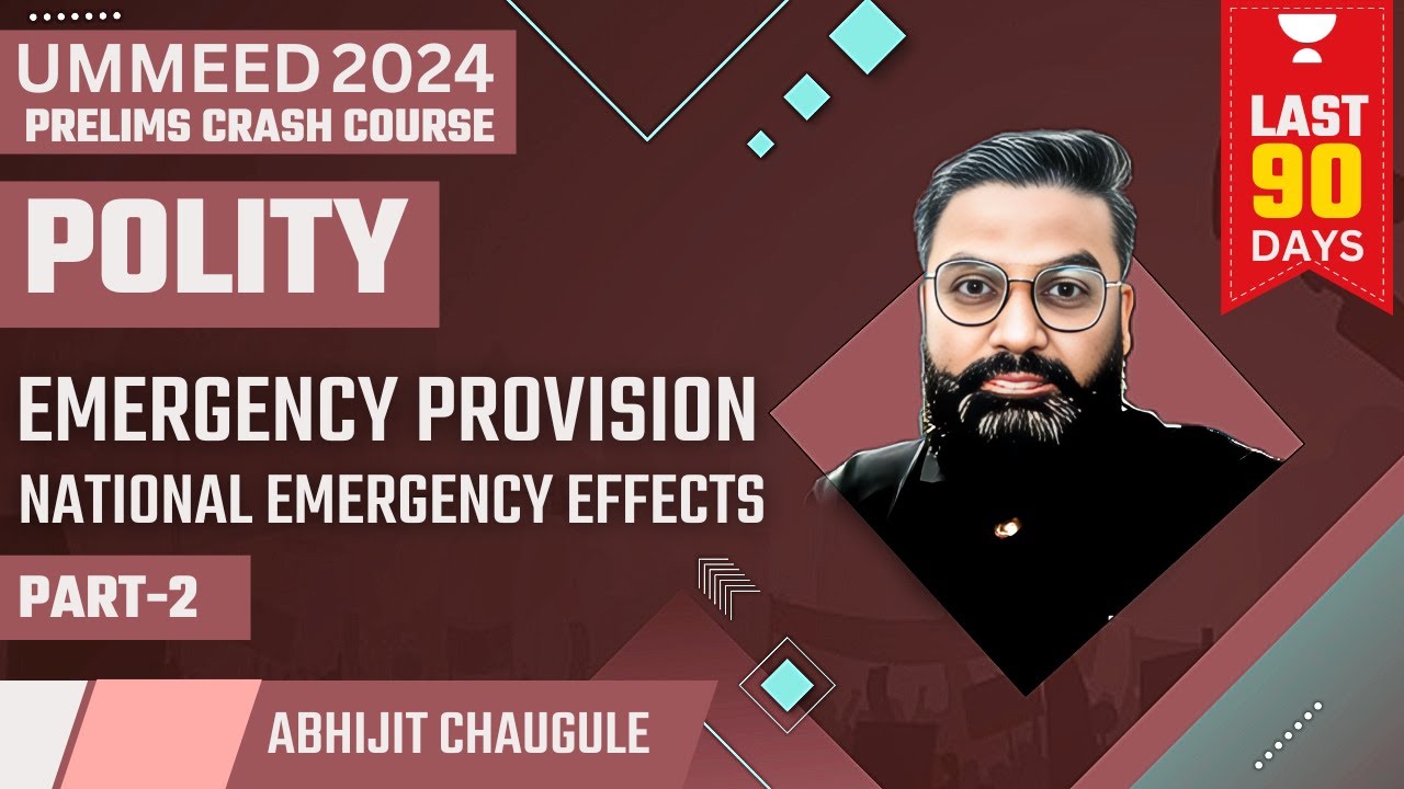 [Polity] Emergency Provision | National Emergency Effects | UPSC ...
