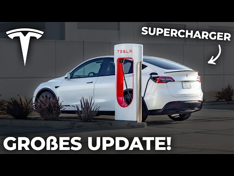 Großes Tesla Supercharger Update \u0026 Model Y Juniper News!