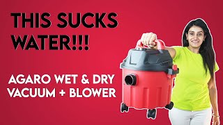 Best Wet & Dry Vacuum Cleaner 👌 Agaro Rapid Wet and Dry Vacuum Cleaner and Blower | Banashree Gala