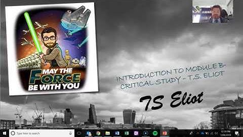 Module B - Rubric - T.S. Eliot