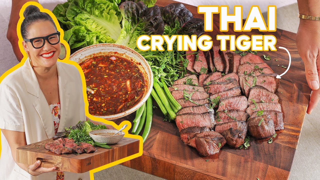 Crying Tiger Beef with Nam Jim Jaew Sauce