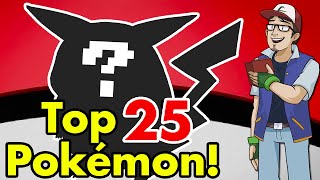 JWittz&#39;s Top 25 Favorite Pokemon