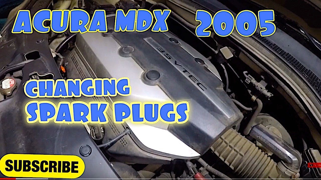 For Acura MDX 2003-2006 Premium Spark Plugs Tune Up Kit Oil Filter & Air & Plugs 