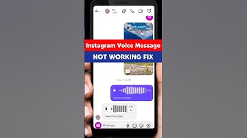 How To Fix Instagram Voice Message Not Working | Instagram Voice Message Not Playing Problem Solve