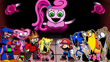 FNF - Special Guest But All Pibby Characters Sings It 🎤 (Every Turn a Different Character Sings)