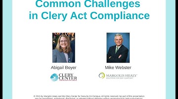Common Challenges in Clery Act Compliance