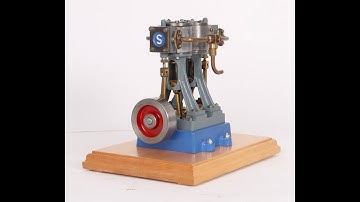 Stuart D10 twin vertical engine