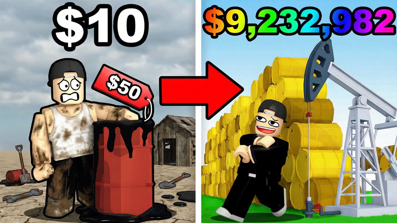 NOOB to PRO in Roblox OIL EMPIRE