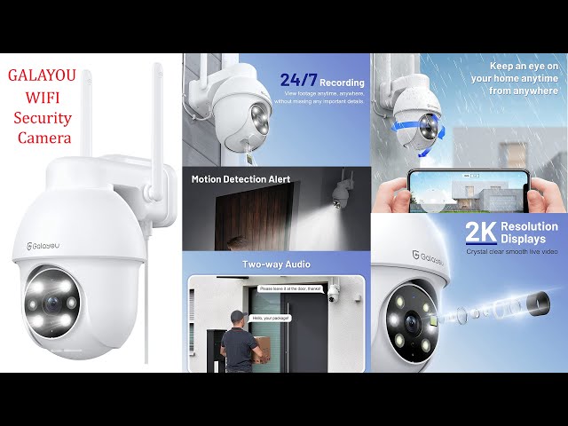 Galayou G2 2K Wifi Indoor Home Security Camera