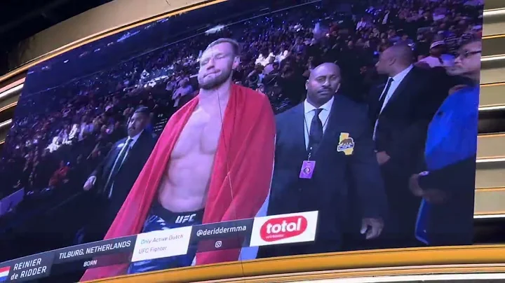 Kevin Holland vs Reinier de Ridder Walkouts | UFC 311 from Intuit Dome in Los Angeles