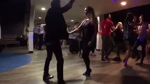 Leeds Salsa Club Salsa on 1 workshop Blackpool tower ballroom Improvers. WATCH NOW! Leeds Salsa