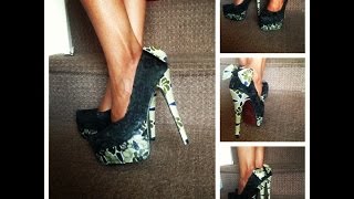 DIY Ankara Shoe Tutorial screenshot 1