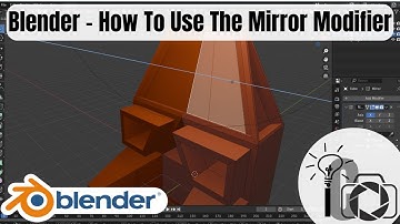 Blender - How To Use The Mirror Modifier 4K