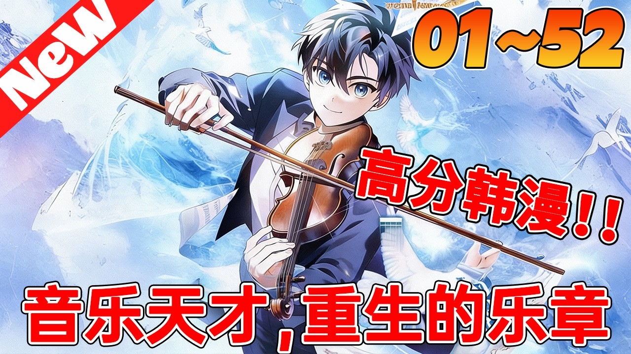 💥评分9.3超2661万人追，上新韩漫《音乐天才，重生的乐章》1~52合集 卷错方向穷半生，重生觉醒天籁！这次人生二周目必须爽炸！#qqhm #漫画 #漫画解说 #韩漫