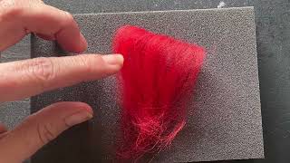 Needle Felt Mini Rose Tutorial w/Heart Cookie Cutter