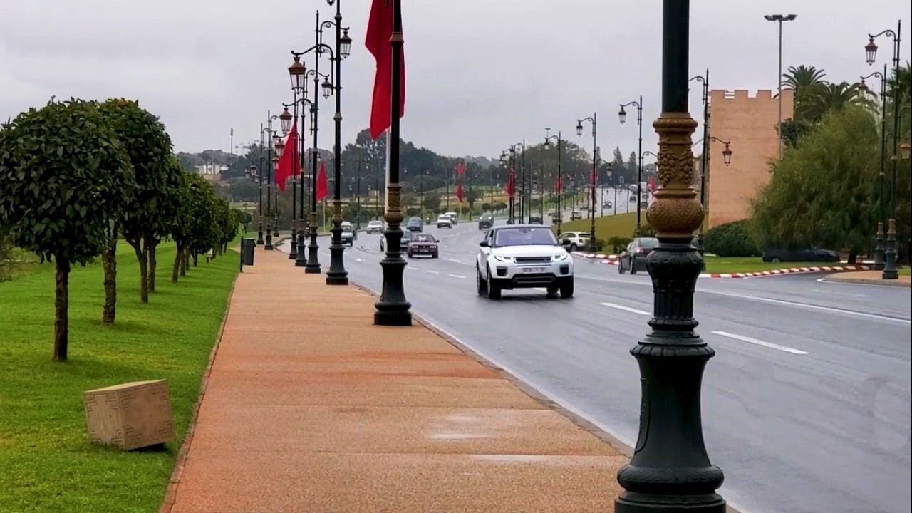 RABAT جولة روعة من شانزيليزي الرباط مرورا بباب رواح الشهير وشوارع أكدال قلب الرباط إلى مدينة العرفان