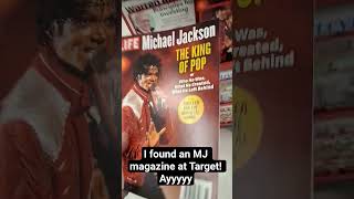 I can't believe I found my first one! #MJ #magazin #target @target