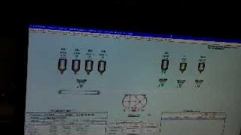 concrete batching plant Control system work video