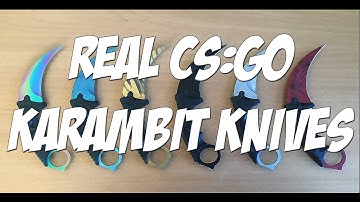 REAL CS:GO KARAMBIT KNIVES