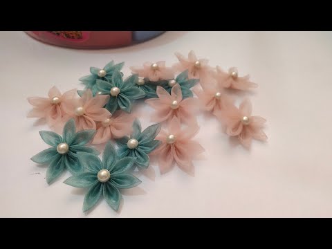 How to make fabric/Ribon flowers