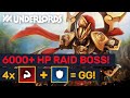 Legion Raid Boss Build! 4 Brawny + Warrior + Hunter Combo! | Dota Underlords