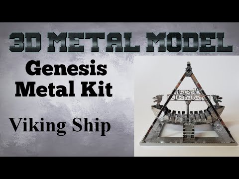 Genesis Metal Model Build_ Viking Ship