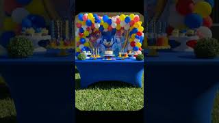 ideas para fiesta tematica de SONIC #tematica