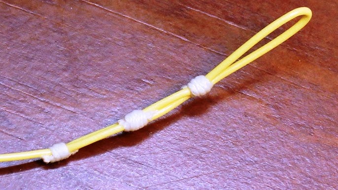 How to tie a Nail Knot ~ Backing to Fly Line 