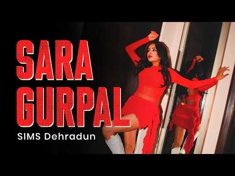 Sara Gurpal - Performing Live at SIMS Dehradun