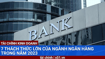 7 THÁCH THỨC LỚN CỦA NGÀNH NGÂN HÀNG TRONG NĂM 2023 #ngânhàng #kinhtế #nợxấu #lãivay #lãisuất