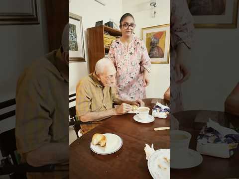 Tea And Snacks With Family