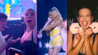 Millie Bobby Brown Gets Cuffed At Sabrina Carpenter's 'Short n' Sweet' Tour
