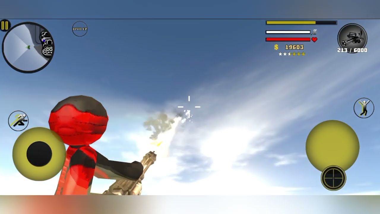 Every Weapon In Stickman Rope Hero 1.2 (Download In Comments)