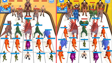 Merge Master Dinosaur Monster Max Level of Big Dinosaur Monster Fusion Game