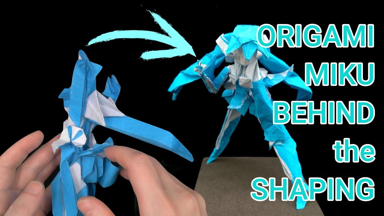 Origami But 【Origami】But how does the ORIGAMI shaping look like...?【折紙】 - YouTube