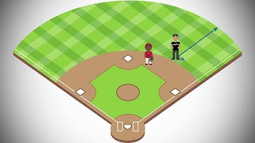 Umpire Position With A Runner on First | Little League