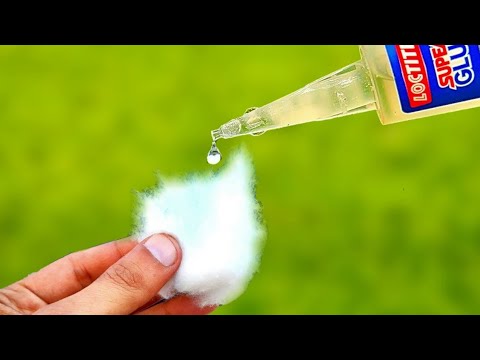 Super glue and cotton lifehacks you need to know