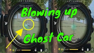Free Fire Battlegrounds / Shooting a Ghost Car / WTF!!! What Was That screenshot 3