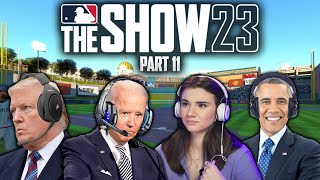 US Presidents Play MLB The Show 23 (Part 11)