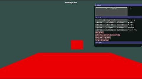 First 3D physics engine