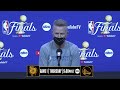 Golden State Warriors Finals Media Day | Steve Kerr