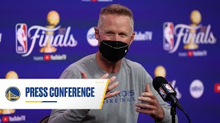 Golden State Warriors Finals Media Day | Steve Kerr