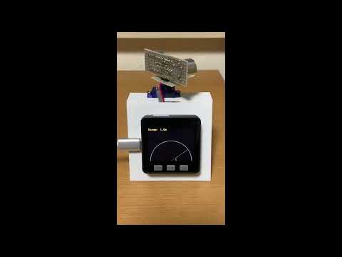 M5Stackを使った超音波レーダーの実験