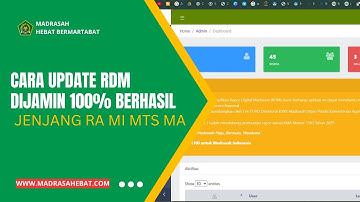 cara update RDM Xampp VDI atau Hosting jenjang RA MI MTs MA yang gagal Update otomatis Rapor Digital