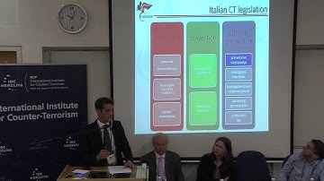 Lt. Col. Federico Palmieri - Workshop: Counter-Terrorism & Policing Sharing Best Practices