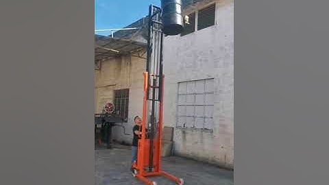 Guangdong Niuli Drum Handling Equipment CDT0.35T Electric Oil Drum Lifter Cum Tilter