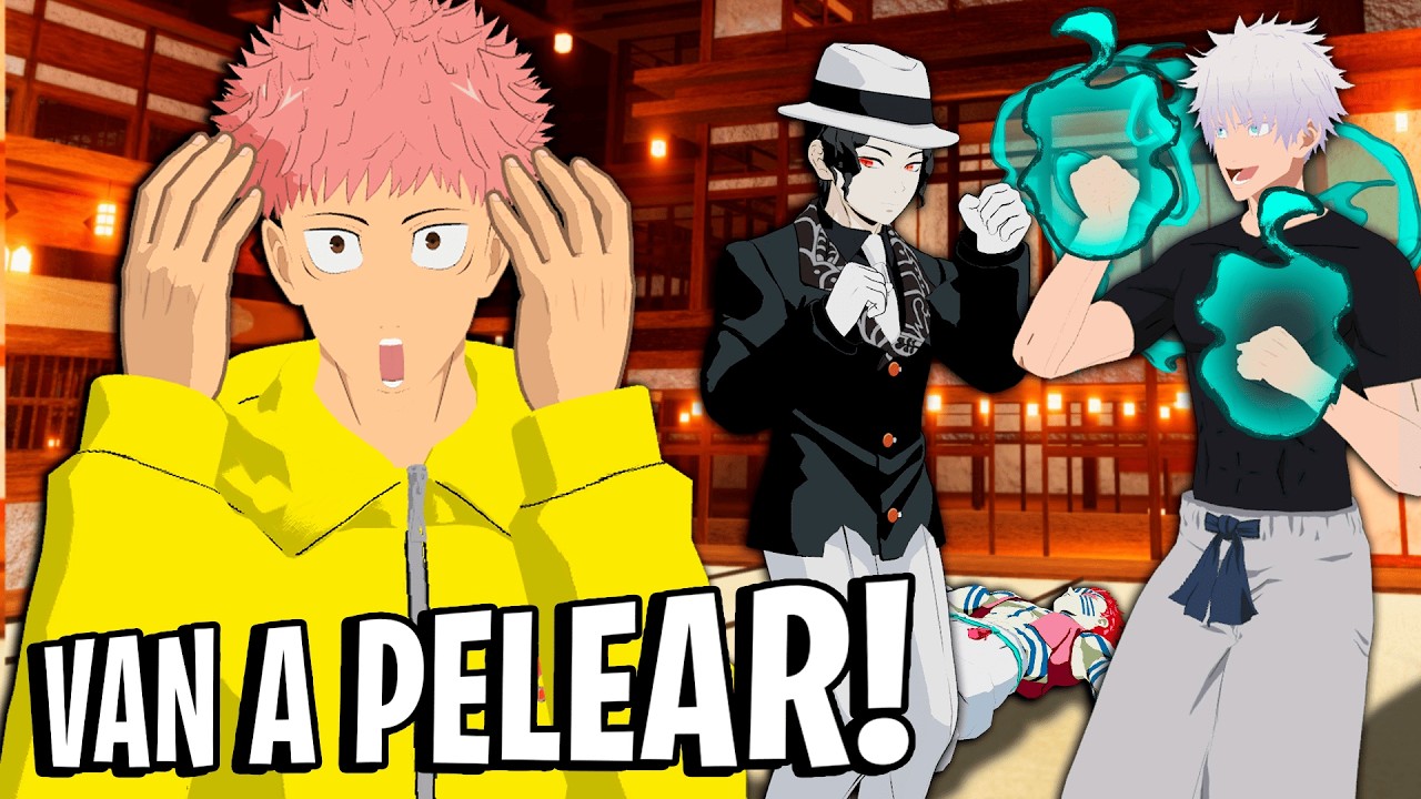 ITADORI y GOJO en el CASTILLO INFINITO | Jujutsu Kaisen VR