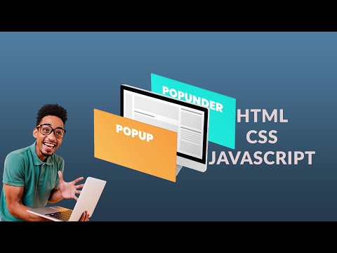 How To Create A Popup Animation With Blur Background From Scratch (HTML, CSS & JAVASCRIPT) - Part 4